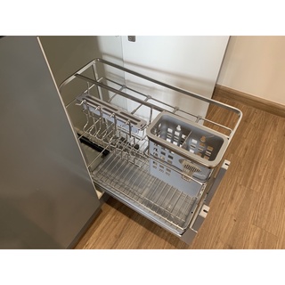 Giá dao thớt gia vị đa năng inox 304( hỗ trợ lắp đặt kv hà nội)