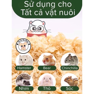 Mùn cưa nén mùi thơm hamster, thỏ, bọ, chim