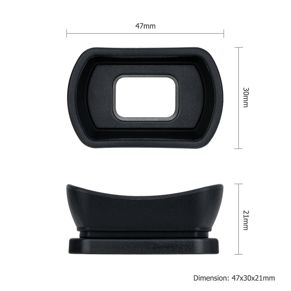 Kiwifotos Thị Kính Kính Ngắm Eyecup Silcone Dài Cho Máy Ảnh Nikon D3500 D3400 D3300 D3200 D3100 D3000 D7500 D7200 D7100 D7000 D5200 D5100 D5000 D750 D610 D600 D300s D300 D200 D100 D90 D80 D70s D70 D60 D50 F80 F65  F55 FM10