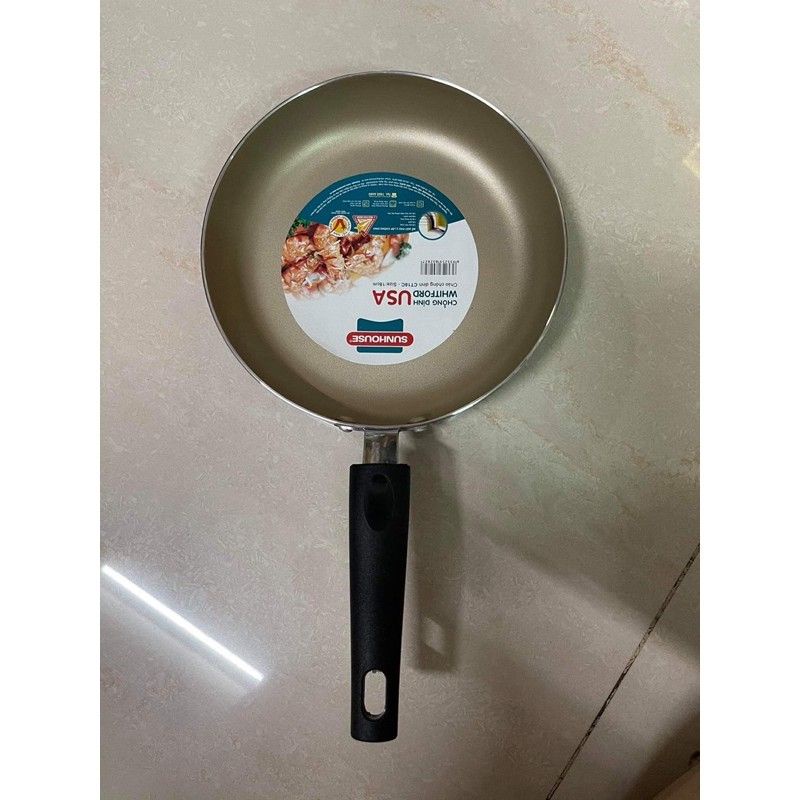 CHẢO CHỐNG DÍNH SUNHOUSE 16 Cm Chính Hảng
