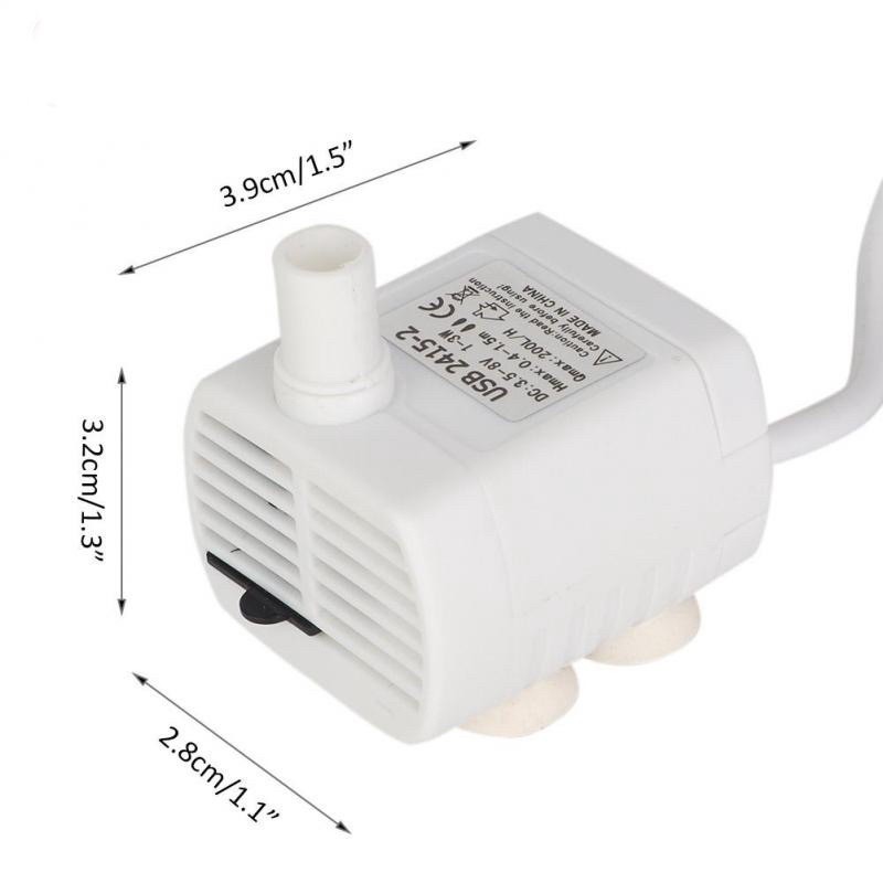 Bơm chìm mini 180L/h - 220v , bơm tiểu cảnh , bể cá