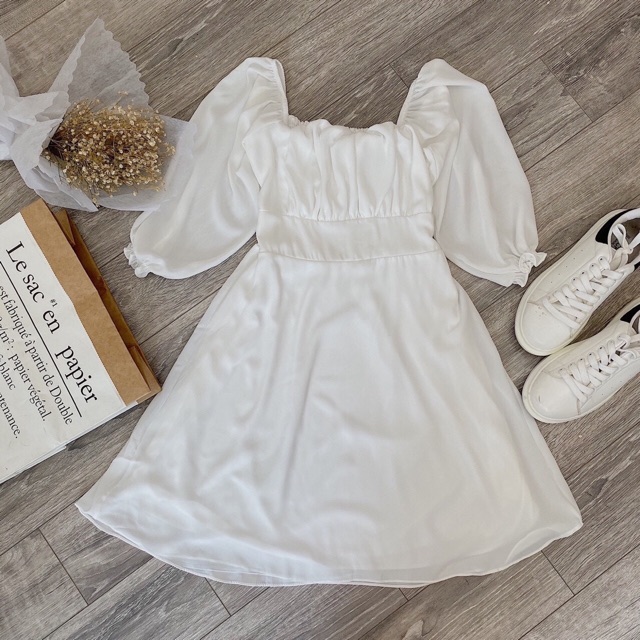 Đầm xoè trắng❣️