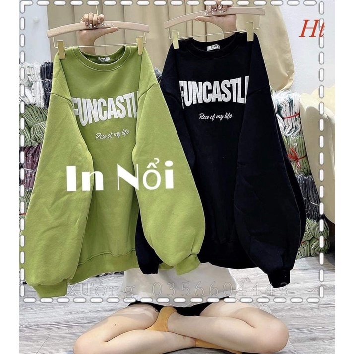 Áo nỉ bo cotton FUNCA HT12