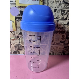 Bình lắc sữa vạch chia 350 ml, dạng bình nhựa, cốc nhựa, sử dụng lắc sữa thuận tiện, hãy trải nghiêm -sản phẩm Alphalipd