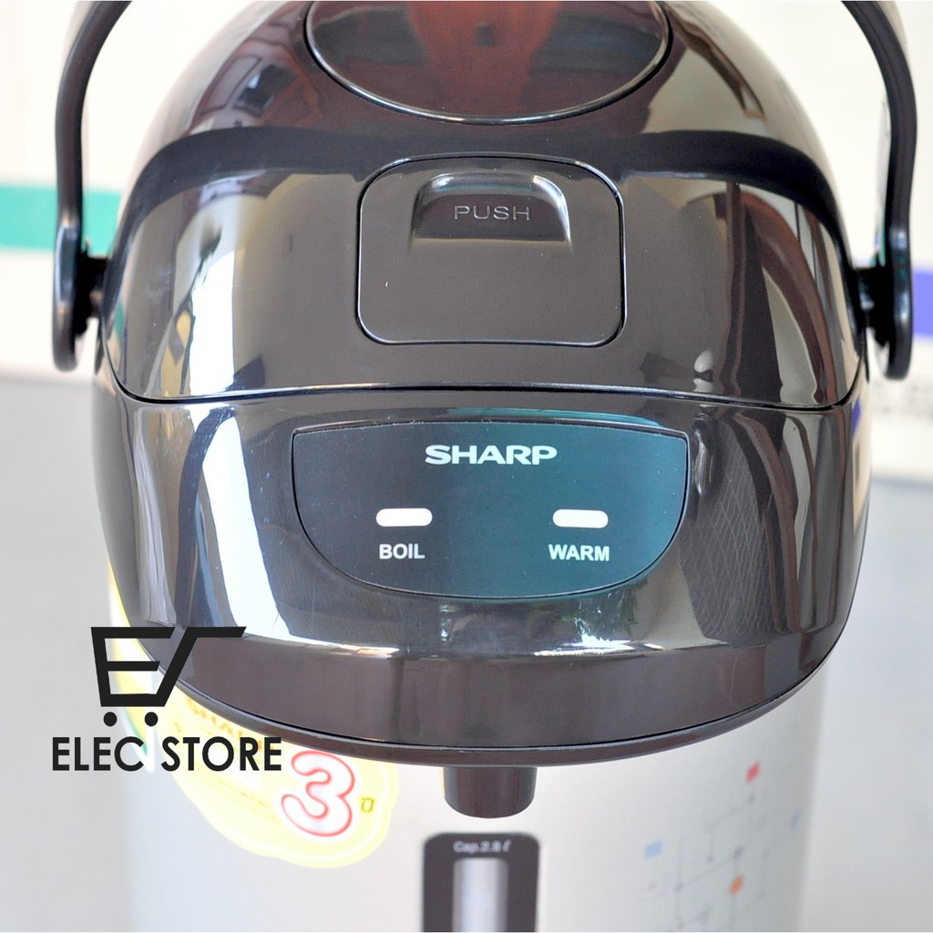 Bình thuỷ điện Sharp 2.8L Model KP-B28S (Bạc)