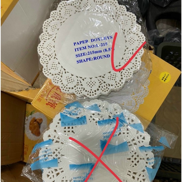 Giấy thấm dầu viền hoa đục lỗ hình tròn xinh xắn-giadungsieure