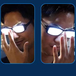 Mắt kính đèn LED hoá trang Conan độc đáo