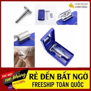 Dao Cạo Râu Inox cổ điển chất lượng cao MingShi 9508 Bản nâng cấp của Weishi  [ Cam Kết  Hàng Chuẩn Video Ảnh T