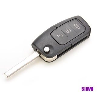 Vỏ chìa khóa điều khiển từ xa 3 nút cho xe hơi ford focus fiesta