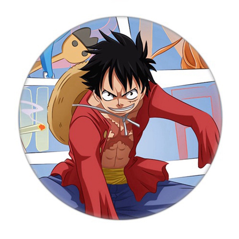 Tmdbyx 1 Huy Hiệu Gài Áo Hình Nhân Vật luffy Trong One piece 58mm
