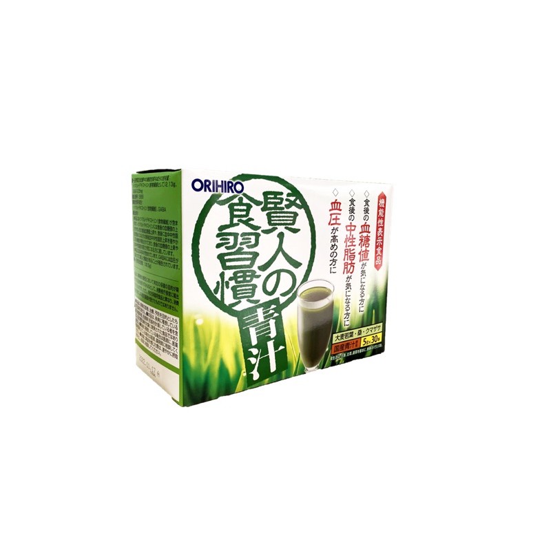 Bột rau xanh mầm lá non lúa mạch Sage Orihiro 30 gói - Thực phẩm chức năng  sức khỏe | VitaminDep.com