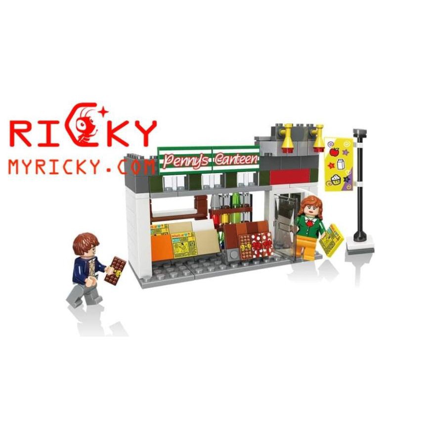 Bộ lego lắp ráp cửa hàng