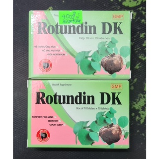 Rotundin DK- Hỗ trợ dưỡng tâm, an thần, giúp ngủ ngon