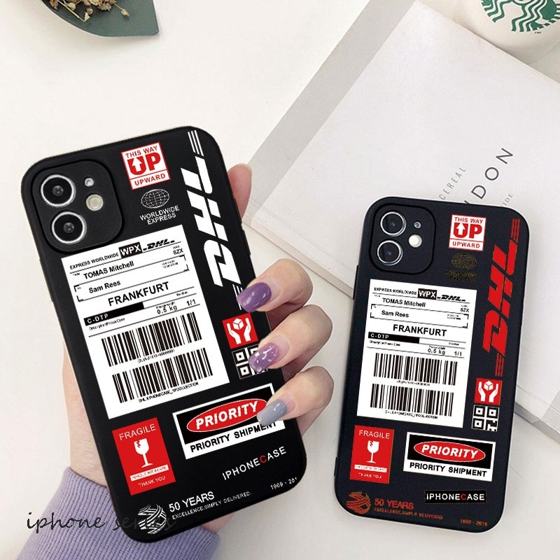 Ốp điện thoại nhám thích hợp cho iPhone 13 12 Mini 11 Pro Max XR X XS MAX SE2020 8 7 6 Plus DHL