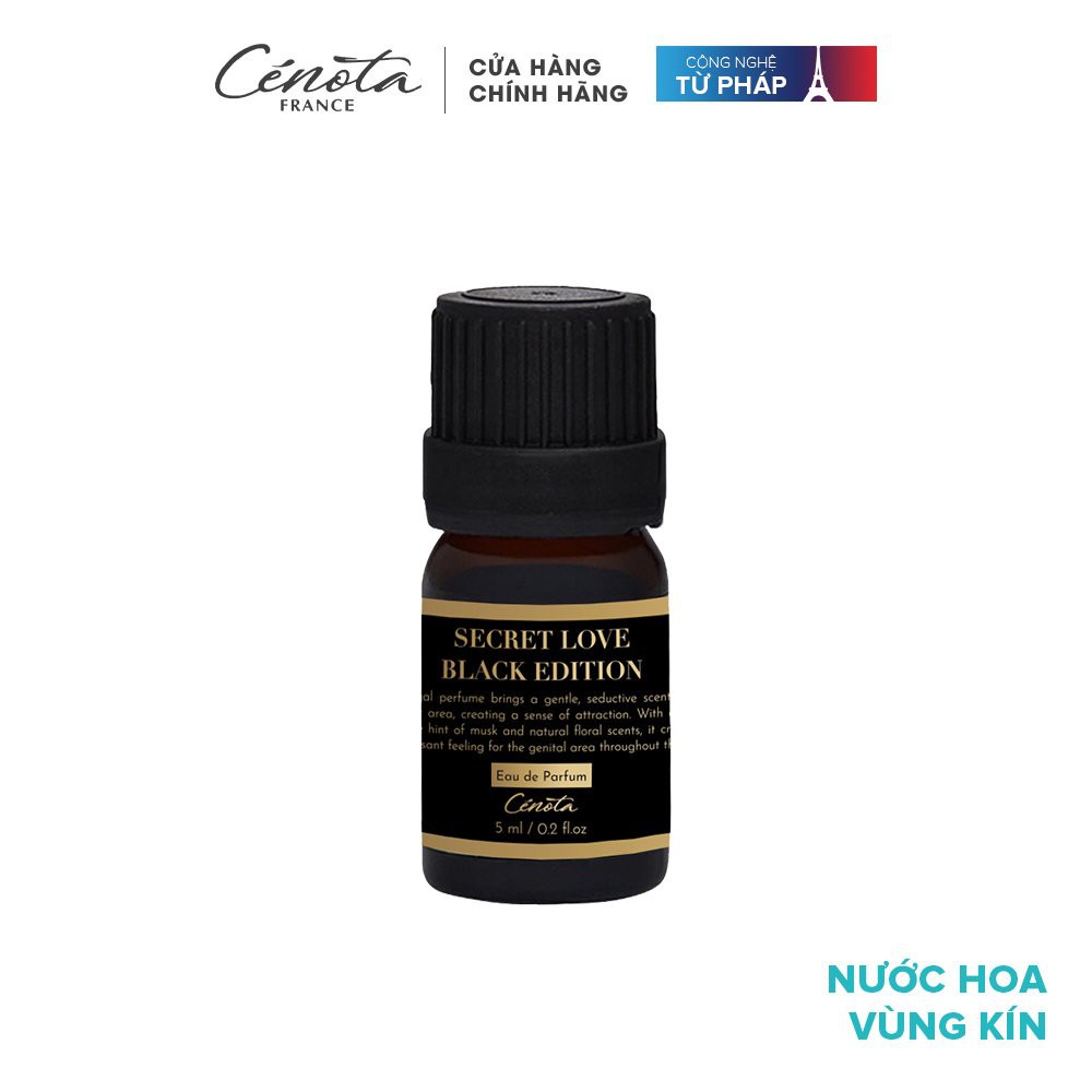 Hàng giao ngay Nước hoa vùng kín Cenota Secret Love Black Edition 5ml