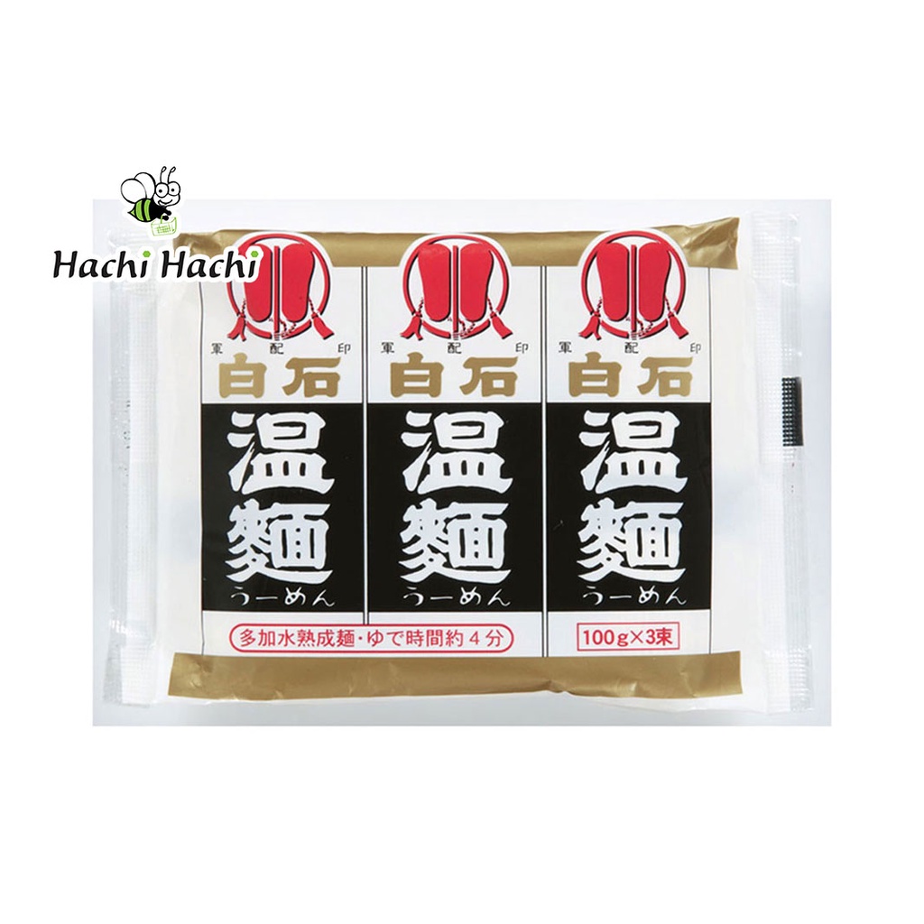 MÌ SOMEN HATAKENAKA 300G (100G X 3 BÓ) - Hachi Hachi Japan Shop