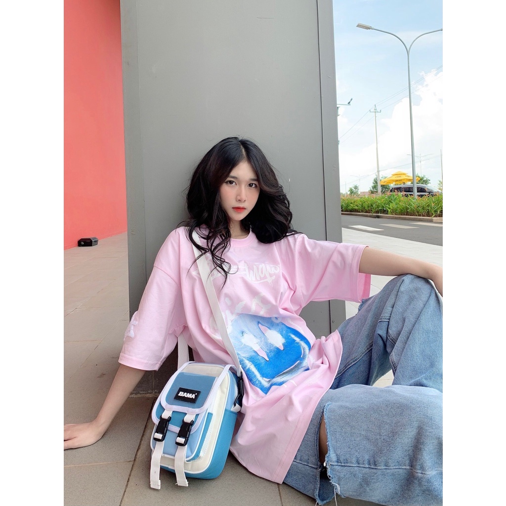 Áo Thun Tay Lỡ Unisex SMILEY ICE FLAME 100% Cotton - HADES Brand Chính Hãng | BigBuy360 - bigbuy360.vn