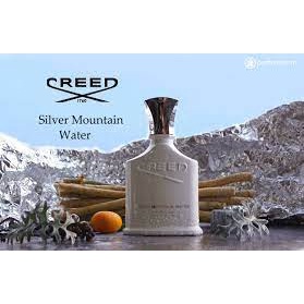 [10ml]Nước Hoa Unisex Creed Silver Mountain Water EDP, Nước hoa thanh mát dịu nhẹ - 100mlXT257