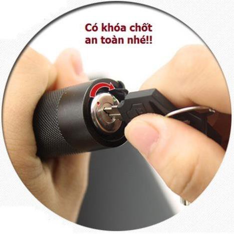 Đèn  Ánh Sáng Xanh Cực Sáng, Chiếu Xa (Tặng kèm Pin sạc bao gồm bộ sạc)