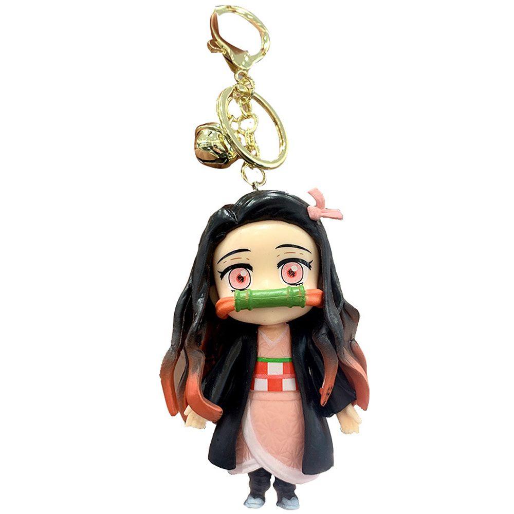 Móc Khóa Trang Trí Chất Lượng Cao Hình Hoạt Hình Demon Slayer WMES15H DIY