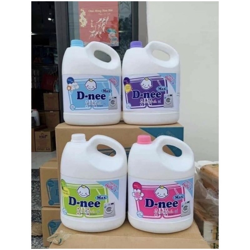 Nước giặt Dnee max công nghệ Thái lan 3,8L