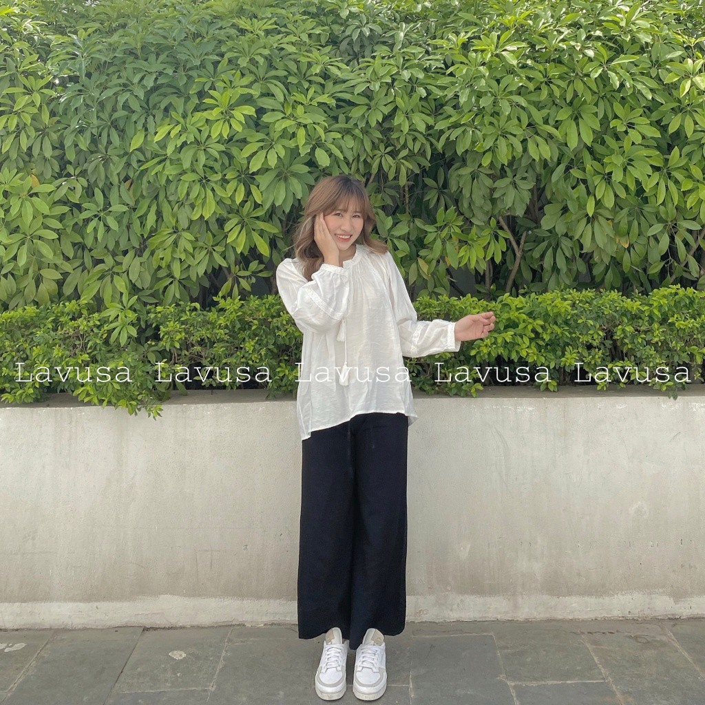 Quần Ống Suông 💖 𝘍𝘳𝘦𝘦𝘴𝘩𝘪𝘱 💖 Quần Đũi Nhật, Ống Rộng, Dài Lưng Thun Có Cúc Siêu Mát Lạnh | BigBuy360 - bigbuy360.vn