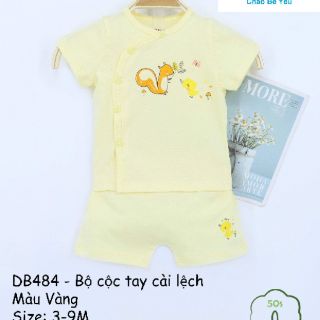 Áo sơ sinh cài chéo Dokma