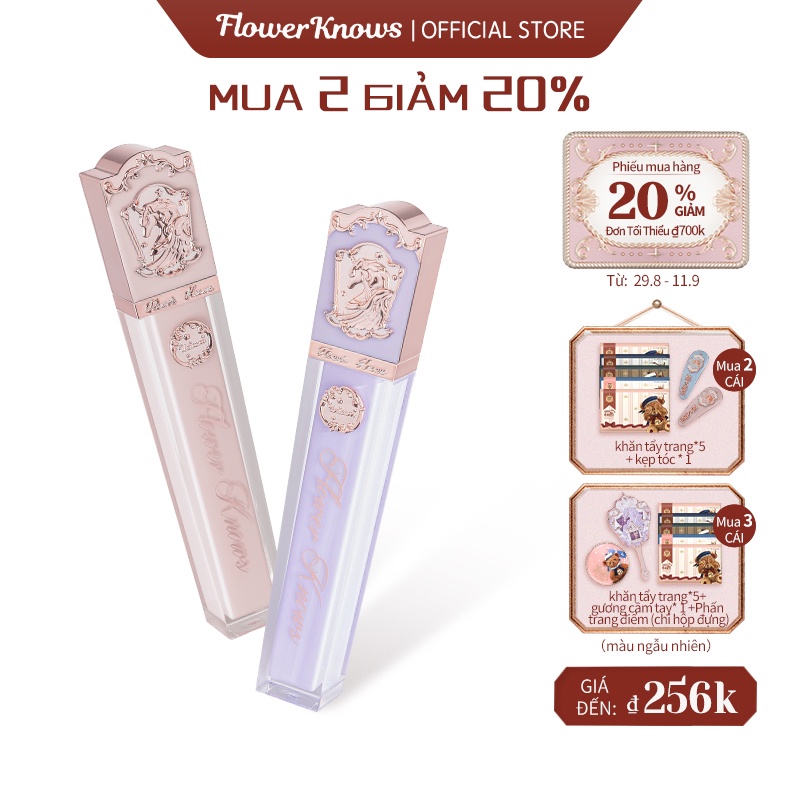 Son bóng pha lê Flower Knows Unicorn Series dạng lỏng 3.5g