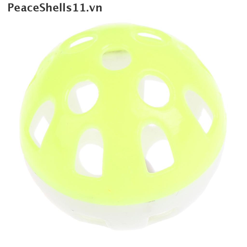 Đồ chơi bóng chuông có lỗ cho chim và mèo