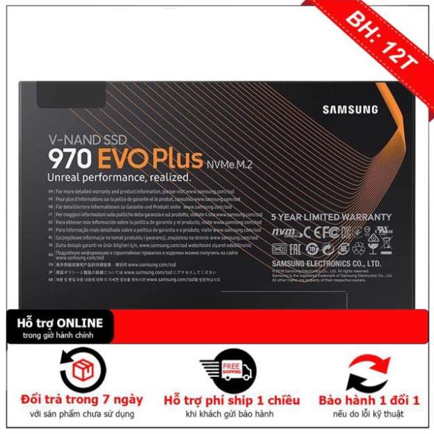 [BH12TH] SSD Samsung 970 EVO Plus 250GB/500GB/1TB - M2 2280 MZ-V7S500BW