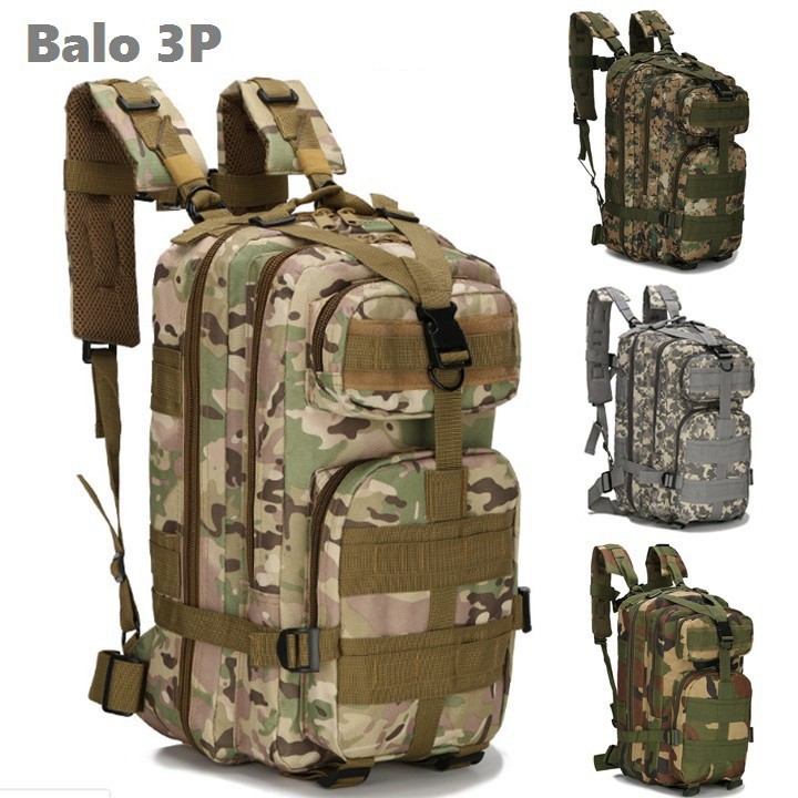 Balo Phượt Ngoài Trời Quân Đội Chiến Thuật Backpack