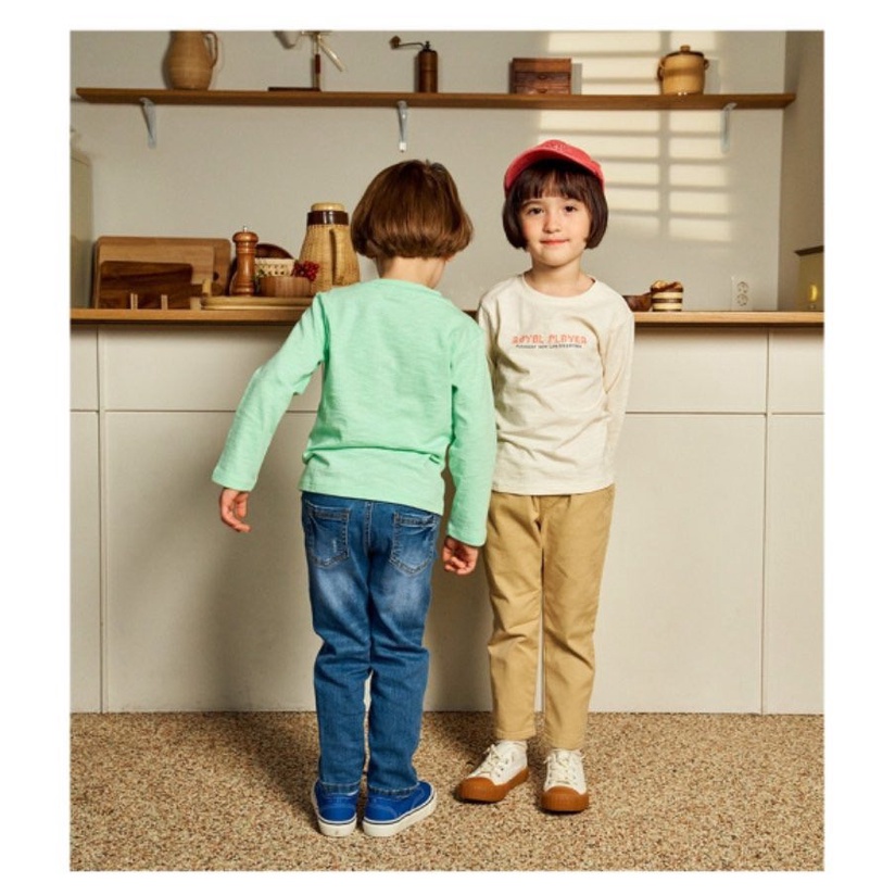 Áo cotton dài tay mặc thu