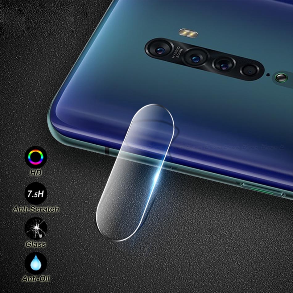 OPPO A15 A12 A93 A52 A92 Reno 5 5G Find X2 Pro A53 2020 A5 A9 2020 A91 A31 Reno 3 Pro 2F Phone Camera Glass Lens Protective Film Full Cover Lens Screen Protector