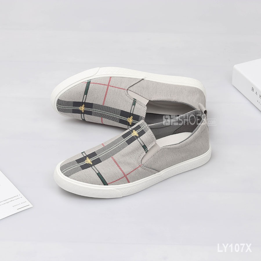 [XẢ KHO, LẺ SIZE] Giày lười nam - Slip on nam vải - Mã LY107X | BigBuy360 - bigbuy360.vn