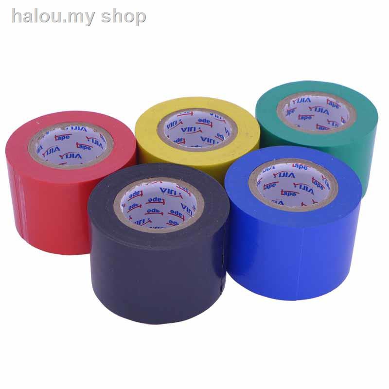 Băng Keo Điện Tử Chuyên Dụng Chất Lượng☞Băng Keo pvc Cách Điện Rộng 5Cm Chống Thấm Nước Chịu Nhiệt Độ Cao Tiện Dụng Đen