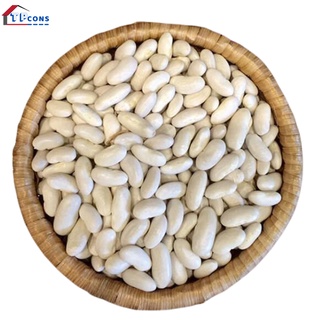 Đậu trắng tây hạt to trọng lượng 1kg.