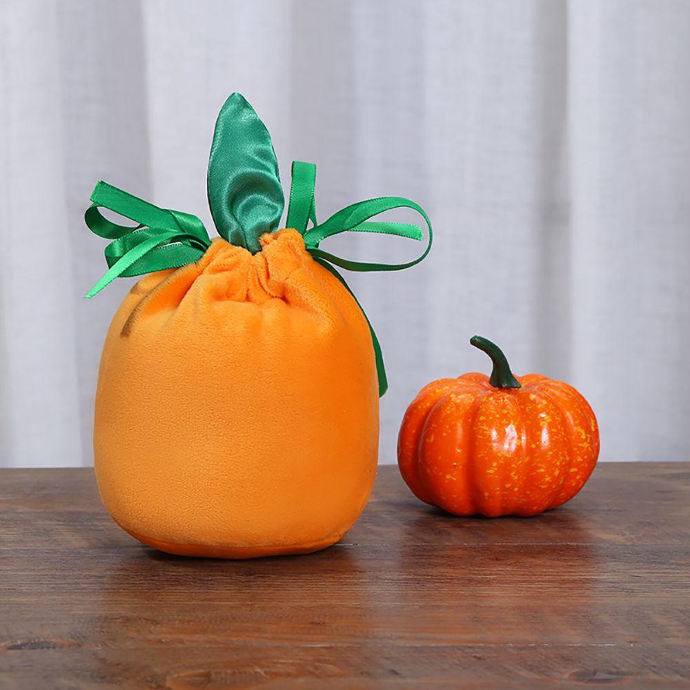 Túi Đựng Kẹo Bằng Vải Nhung Trang Trí Tiệc Halloween
