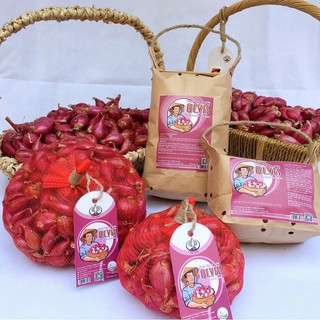 Hành Tím Lý Sơn Olvis bịch lưới 500G - Đặc sản Lý Sơn chính gốc.