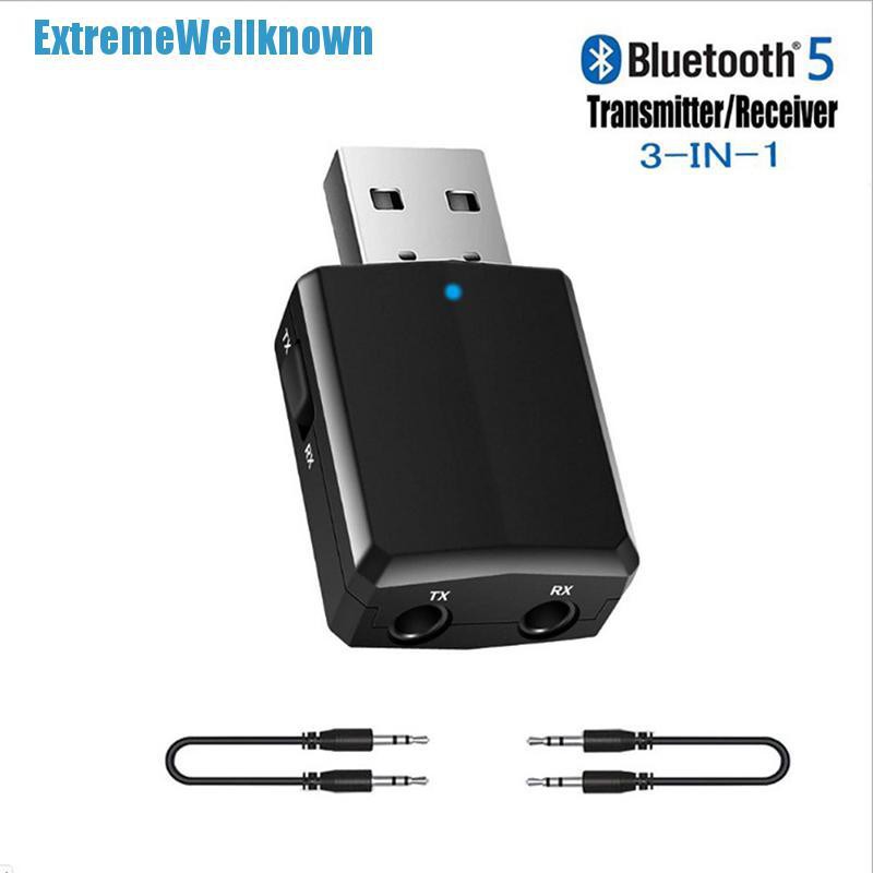 Bộ Thu Phát Bluetooth 5.0 3 Trong 1 3.5mm Cho Tv Pc Ew