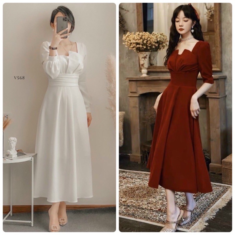ĐẦM CỔ U PLI NGỰC (KÈM VIDEO HÌNH THẬT)
