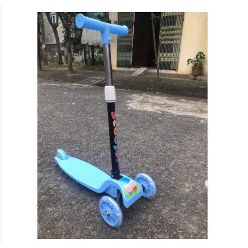 Xe scooter cho bé xe trượt scooter trẻ em 3 bánh, Thiết Kế Chắc Chắn, Xe Phát Sáng Khi Chạy