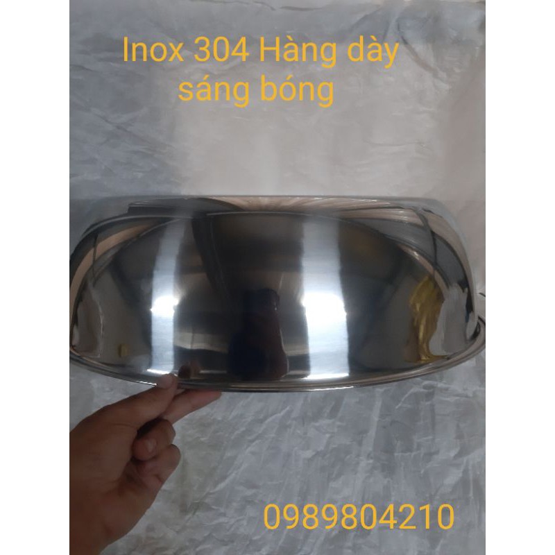 (Video SP)Chậu inox 304 thau inox 304 Thaphafac size 60, 64 cm,thau inox to dày inox 304