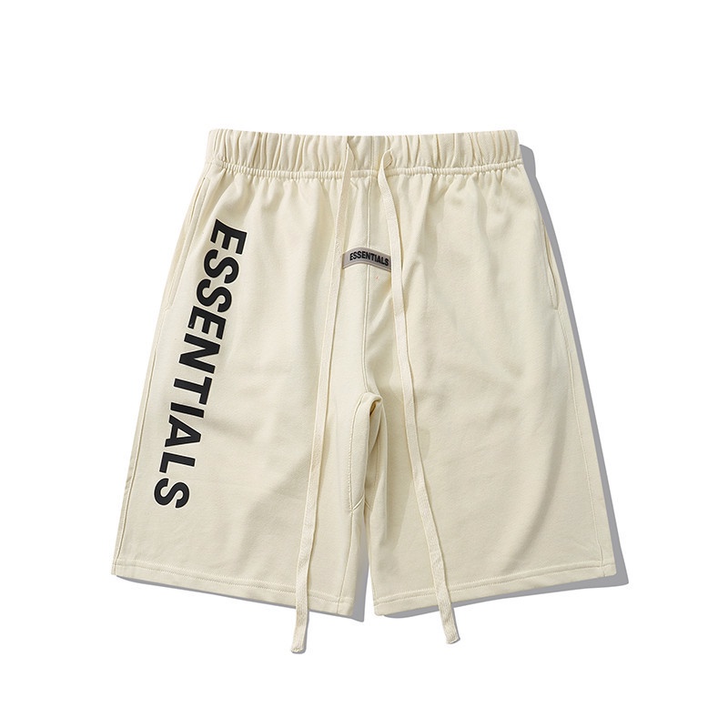 Quần Short thể thao ITEM ESSENTIALS FOG chất liệu Cotton lưng thun co giãn thời trang mùa hè cho nam và nữ