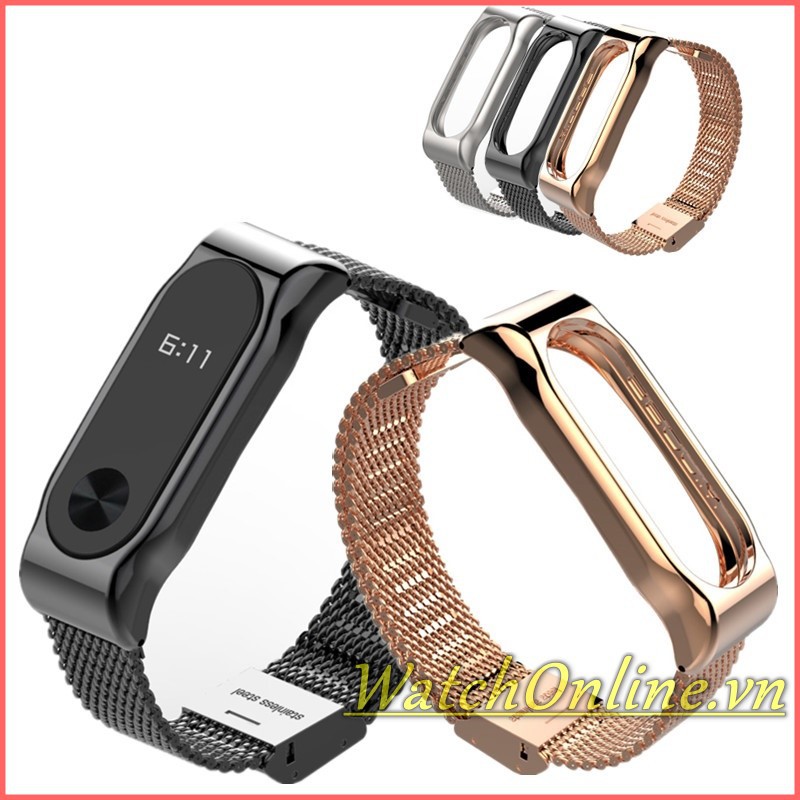 Dây đeo kim loại Xiaomi Miband 2