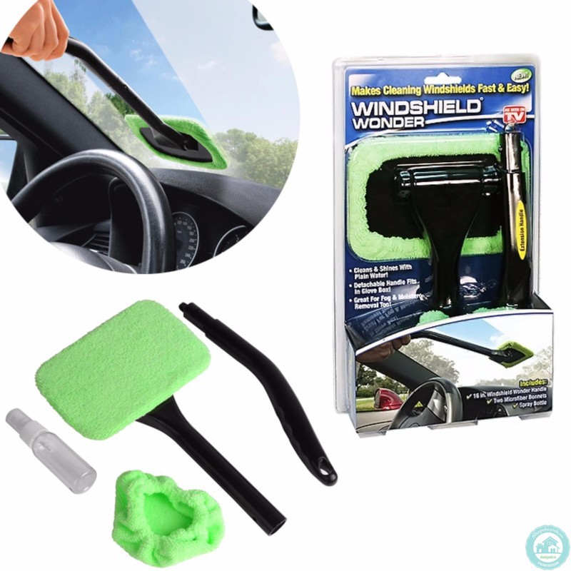 Cây lau cửa kính tiện dụng Windshield Wonder vẽ sinh kính ô tô, nhà cửa , thuận tiện cầm tay, dễ dàng lau chùi