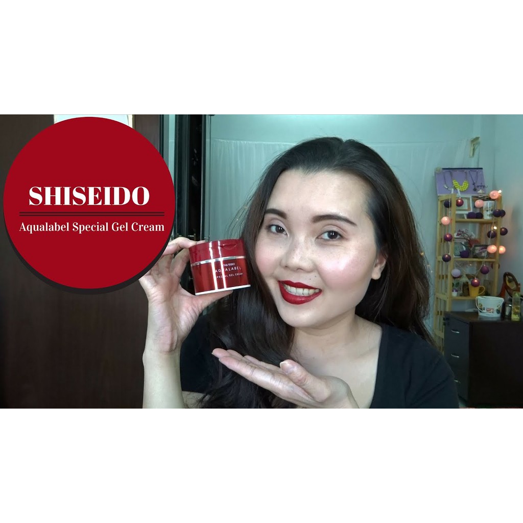 Kem dưỡng da [Trắng da 100%-Hàng Auth] Kem dưỡng da Shiseido aqualabel 5 in 1