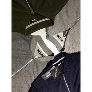 Áo khoác nỉ bomber nam