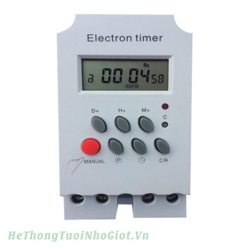 Combo van điện từ 13/8 kèm hẹn giờ  timer or smart wifi phun sương,  tưới cây,  tưới lan