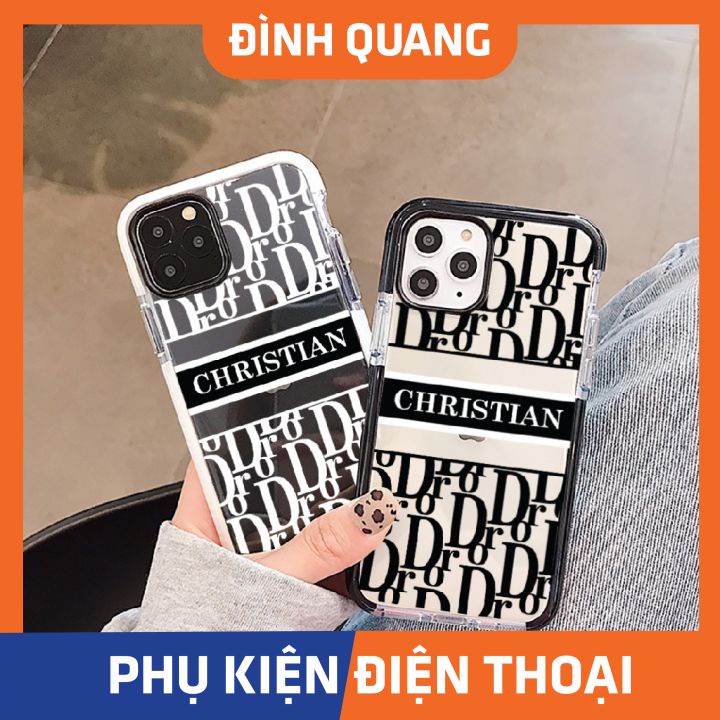 Ốp lưng iphone Chris Dir0 viền màu 6/6plus/6s/6splus/7/7plus/8/8plus/x/xr/xs/11/12/pro/max/plus/promax - ĐQ Store