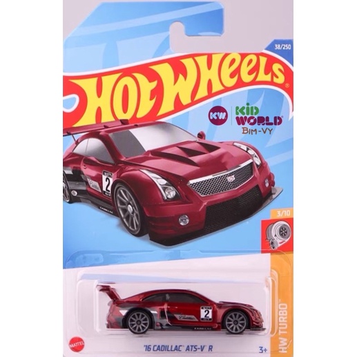 Xe mô hình Hot Wheels basic '16 Cadillac ATS-V R HCW49.